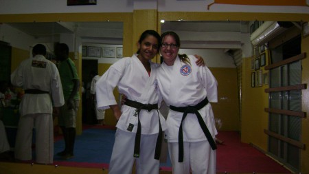 Sensei Catarina e Sepai Karina!!